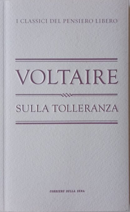 Sulla tolleranza