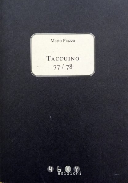 Taccuino 77/78